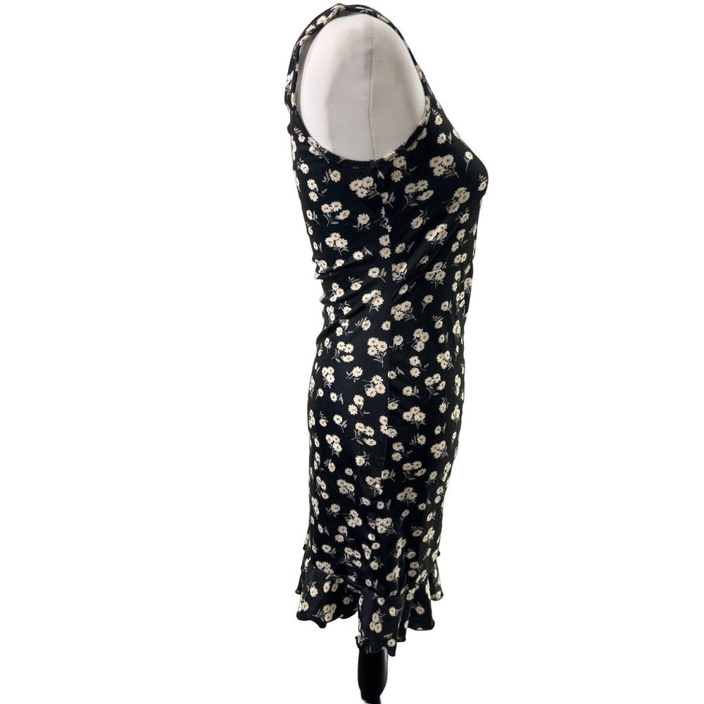 Shein One Shoulder Floral Print Drawstring Dress EUC Women's Size S - Picture 5 of 12